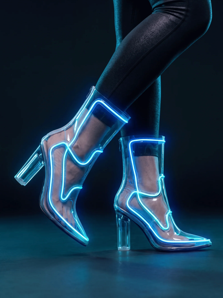 Cowboy LED Boots